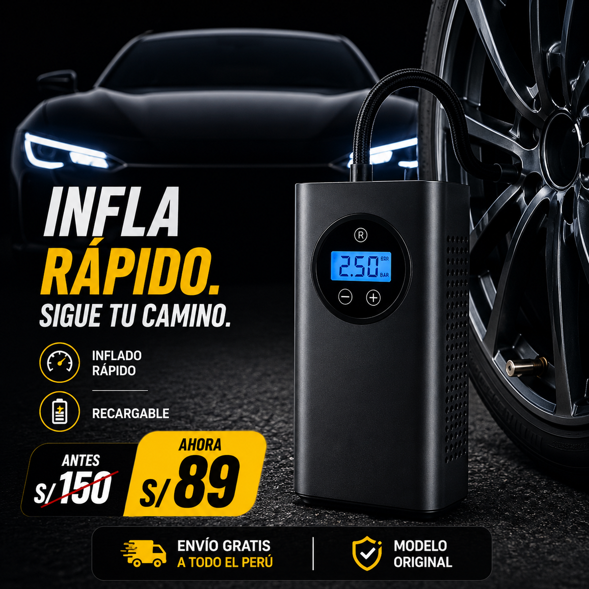 INFLADOR DE LLANTAS